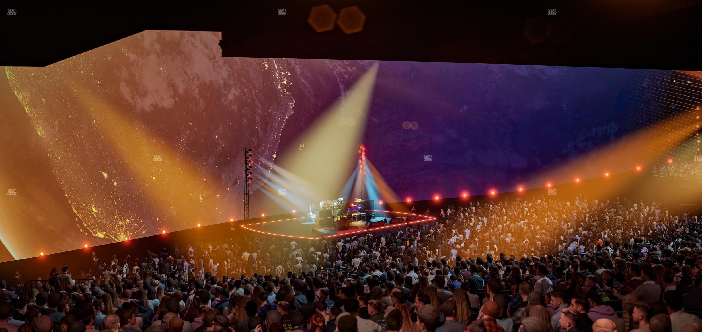 MSG Sphere - Section 102 Seat View