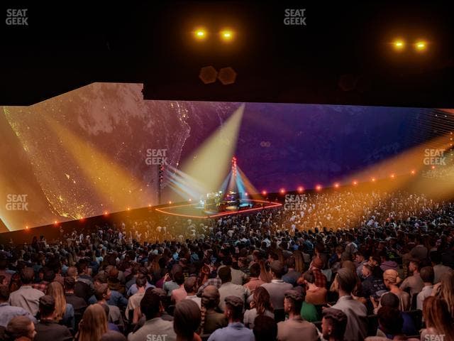 MSG Sphere - Section 102 Seat View