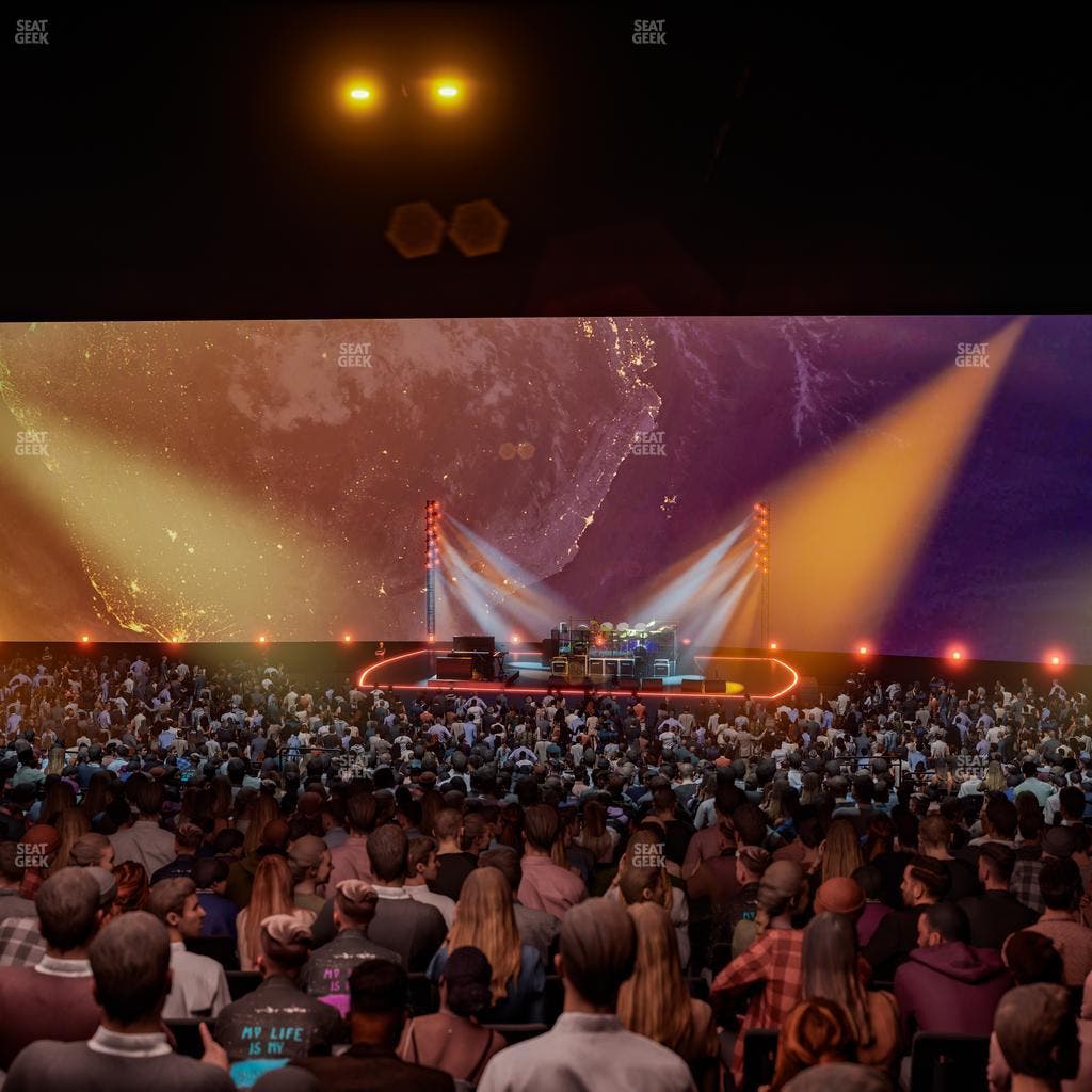 MSG Sphere - Section 106 Seat View