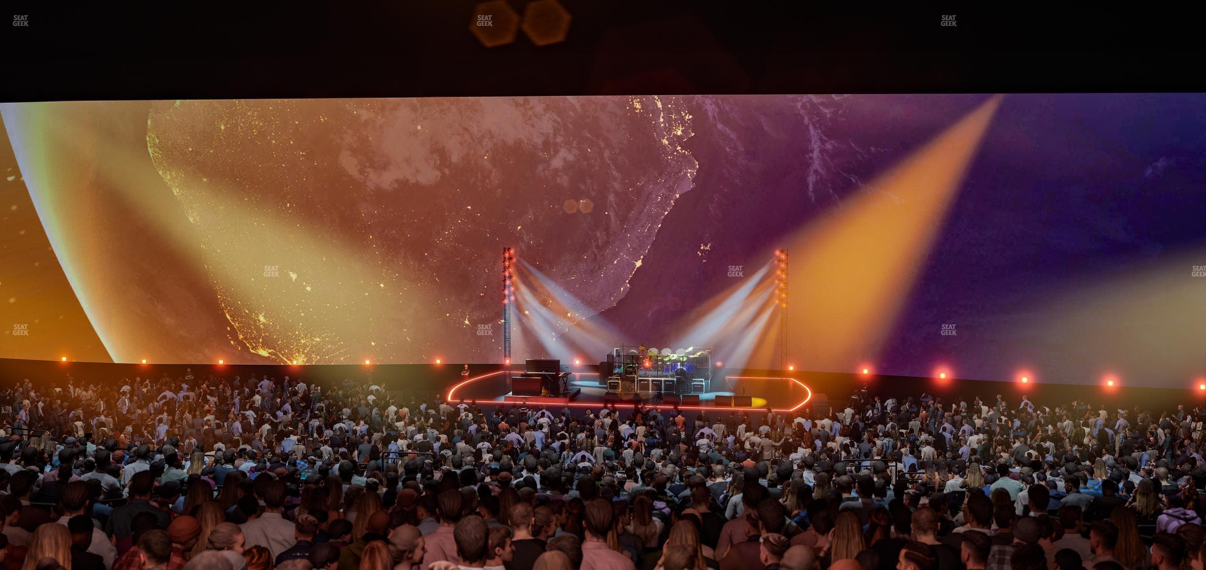 MSG Sphere - Section 106 Seat View