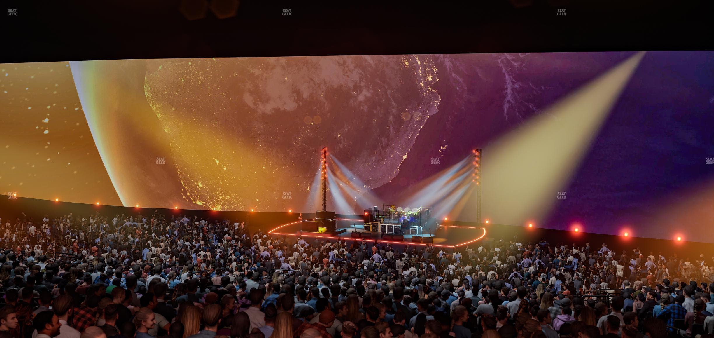 MSG Sphere - Section 107 Seat View