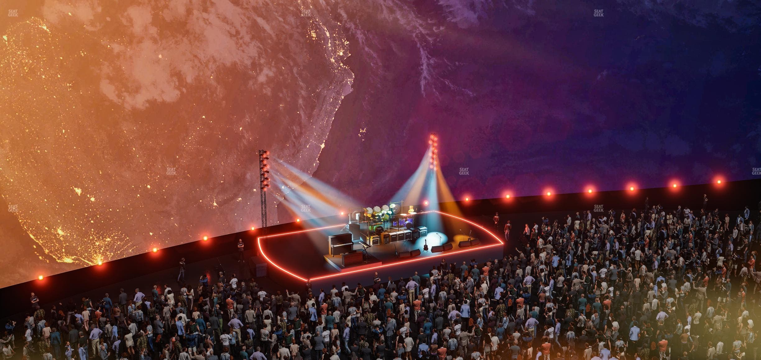 MSG Sphere - Section 204 Seat View