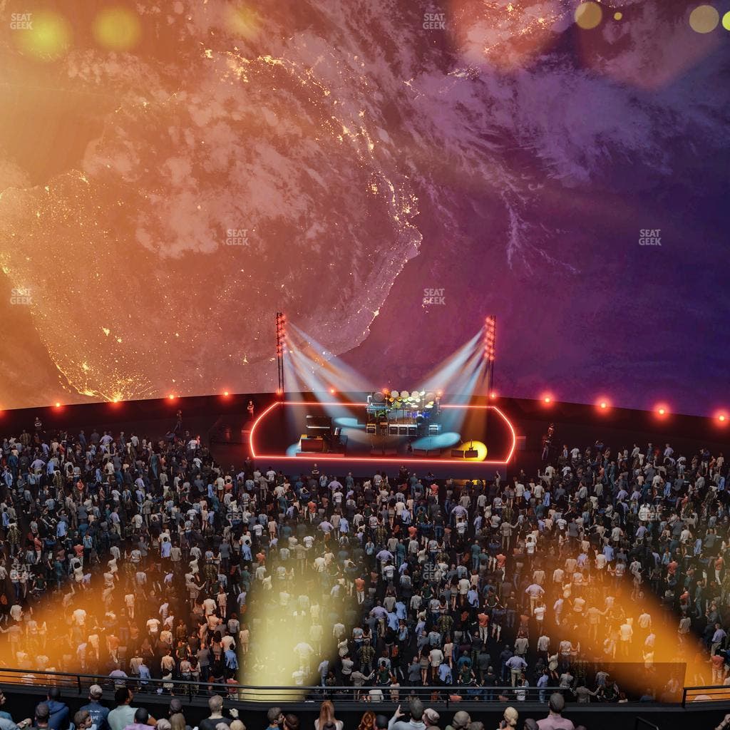 MSG Sphere - Section 206 Seat View