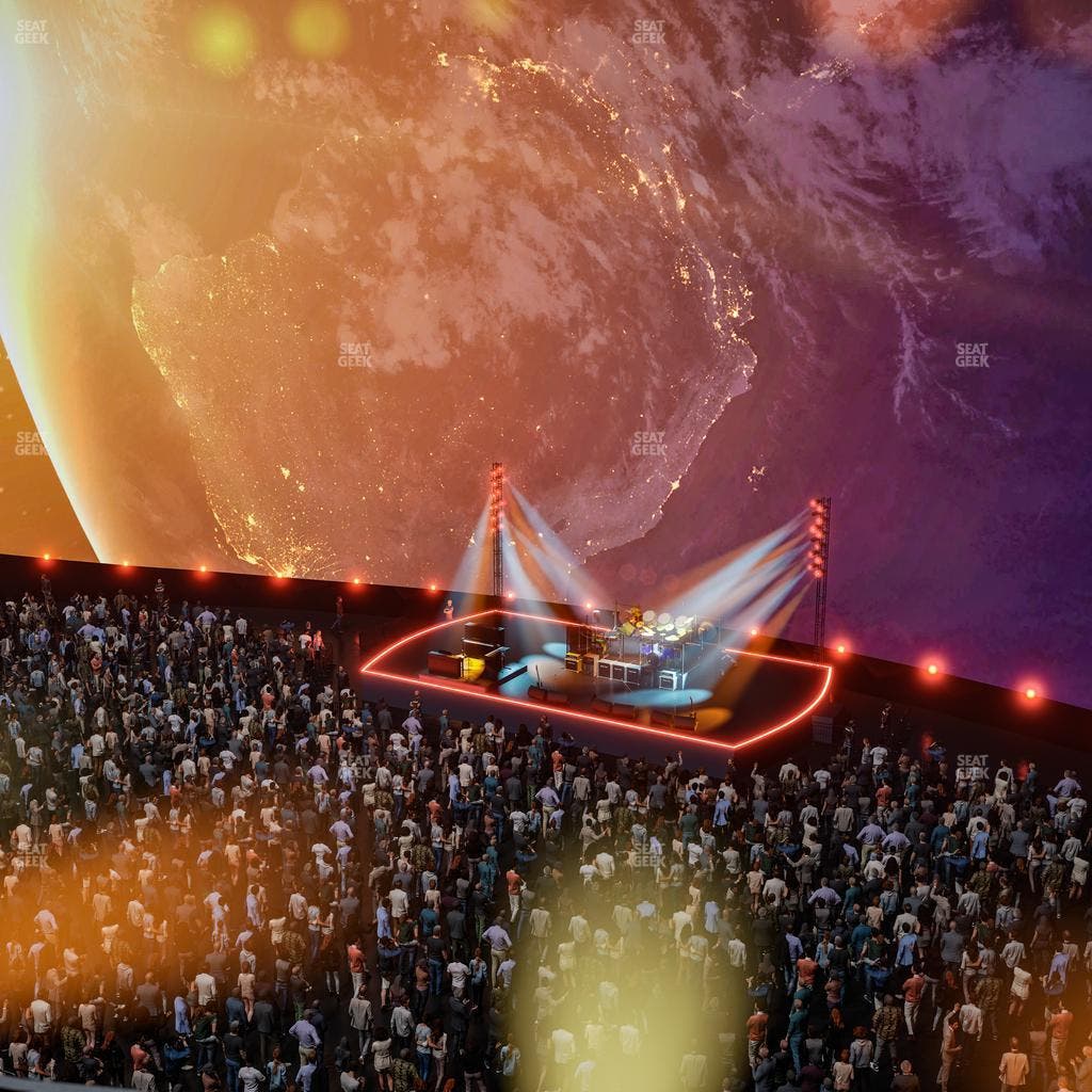MSG Sphere - Section 208 Seat View