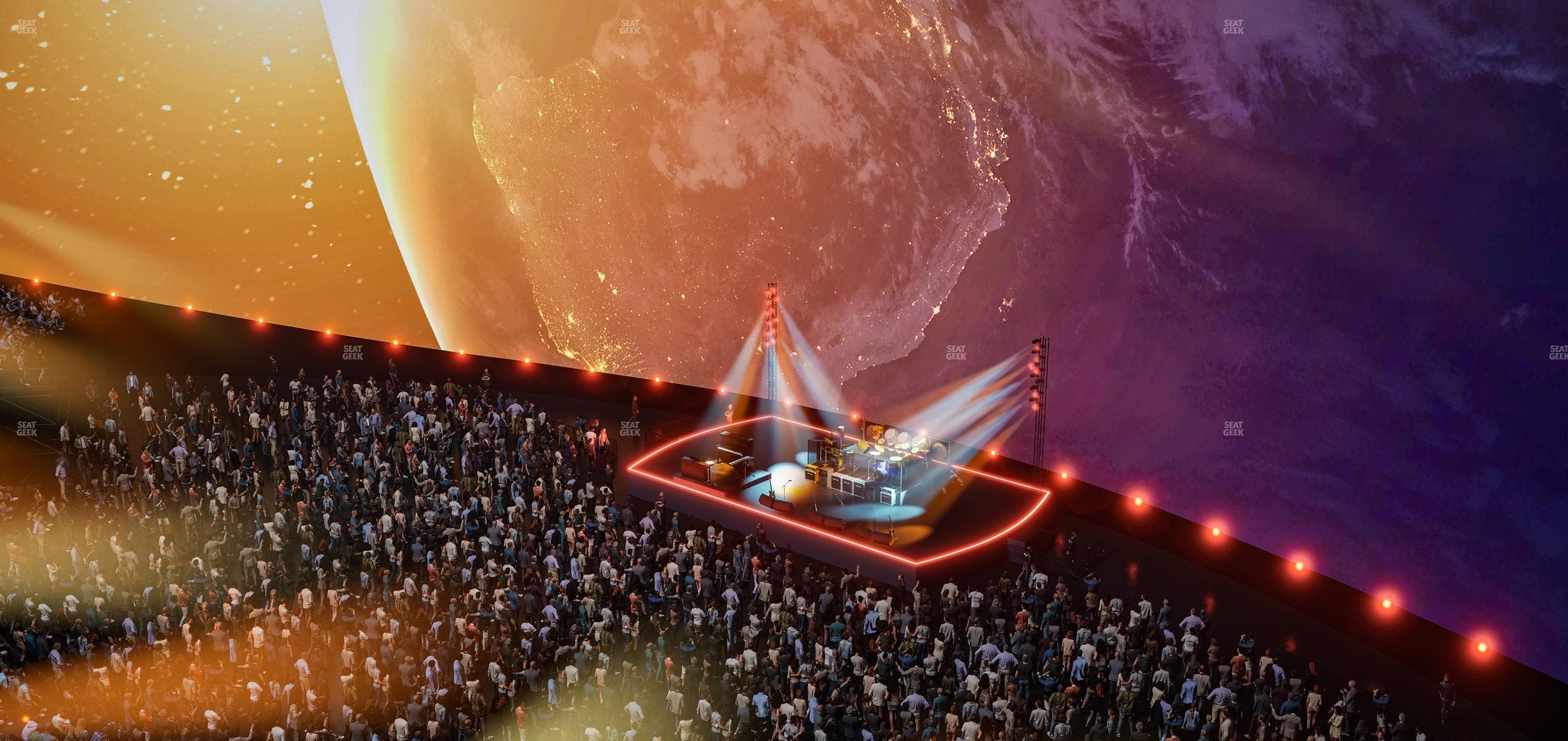 MSG Sphere - Section 209 Seat View