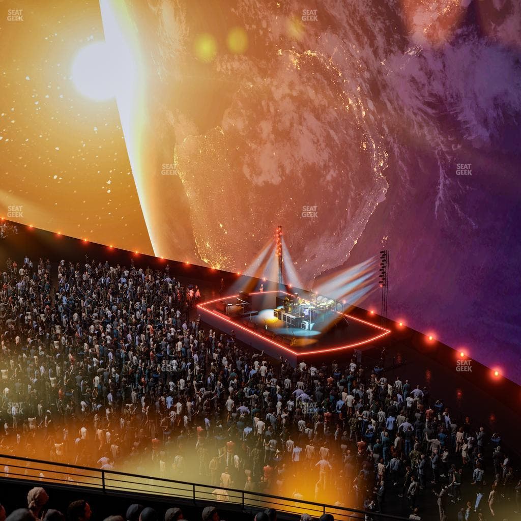 MSG Sphere - Section 210 Seat View