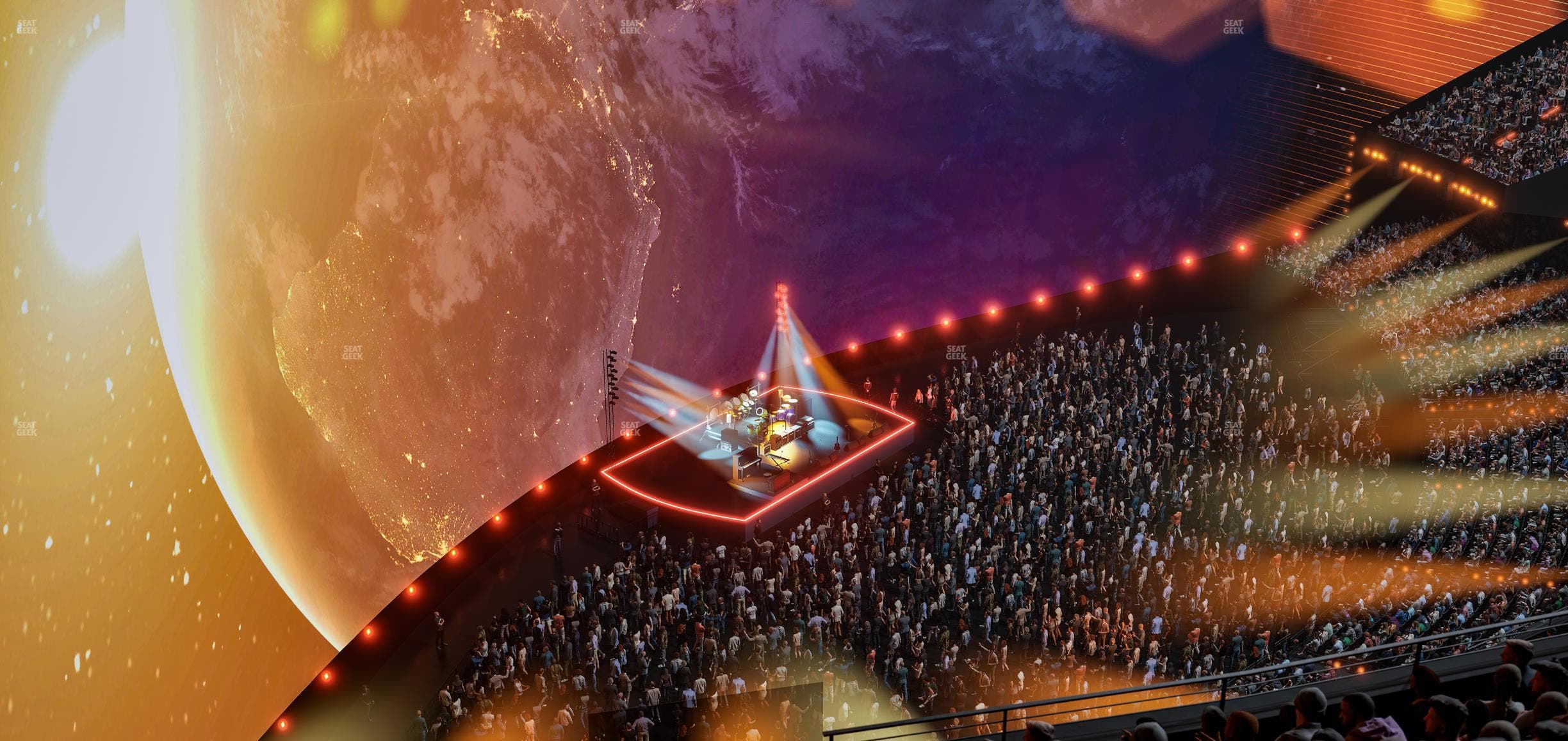 MSG Sphere - Section 301 Seat View