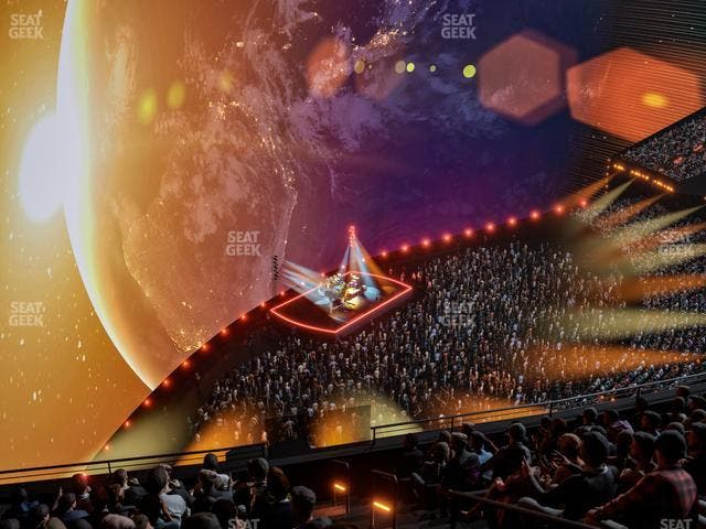 MSG Sphere - Section 301 Seat View
