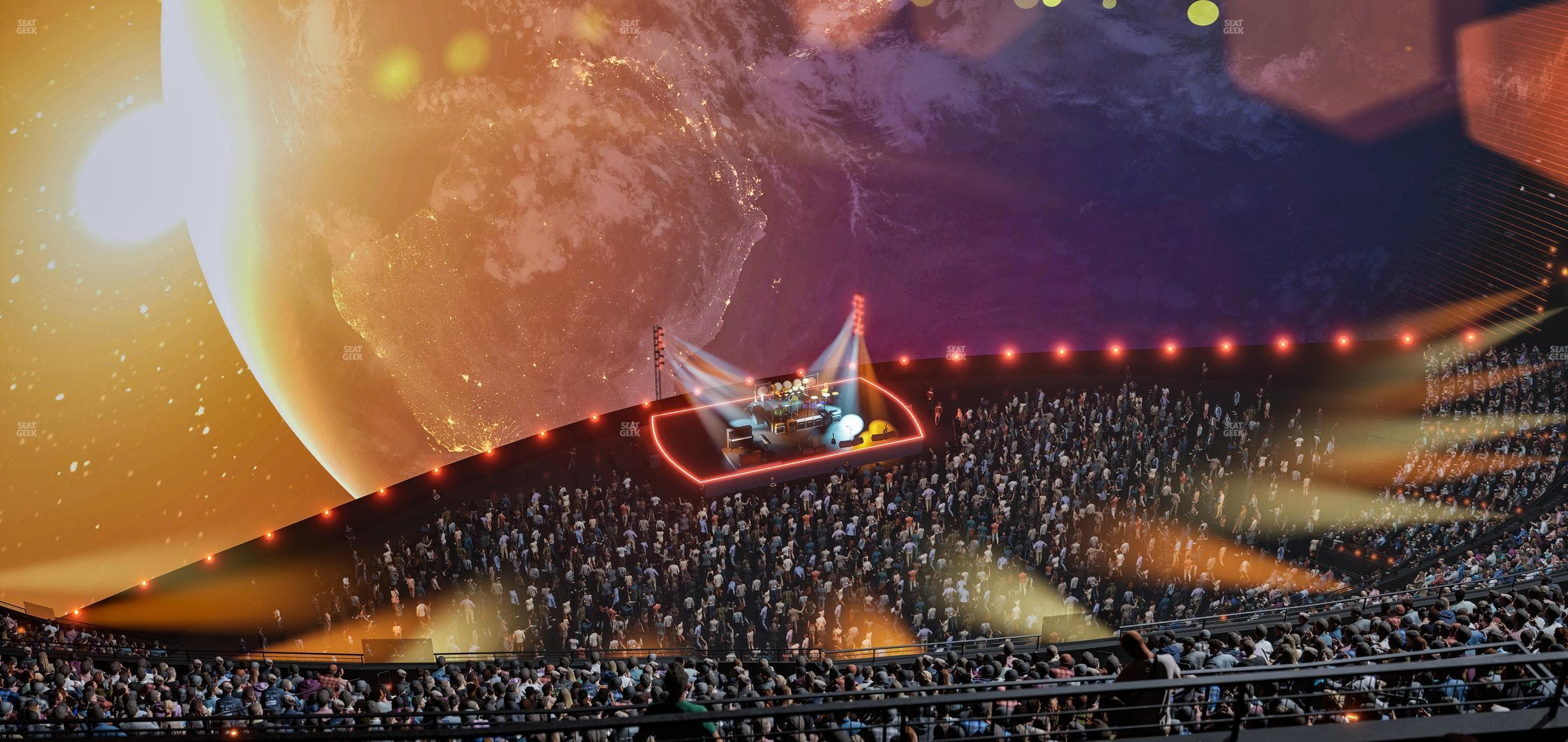 MSG Sphere - Section 404 Seat View