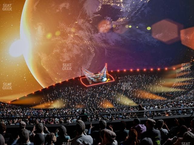 MSG Sphere - Section 404 Seat View
