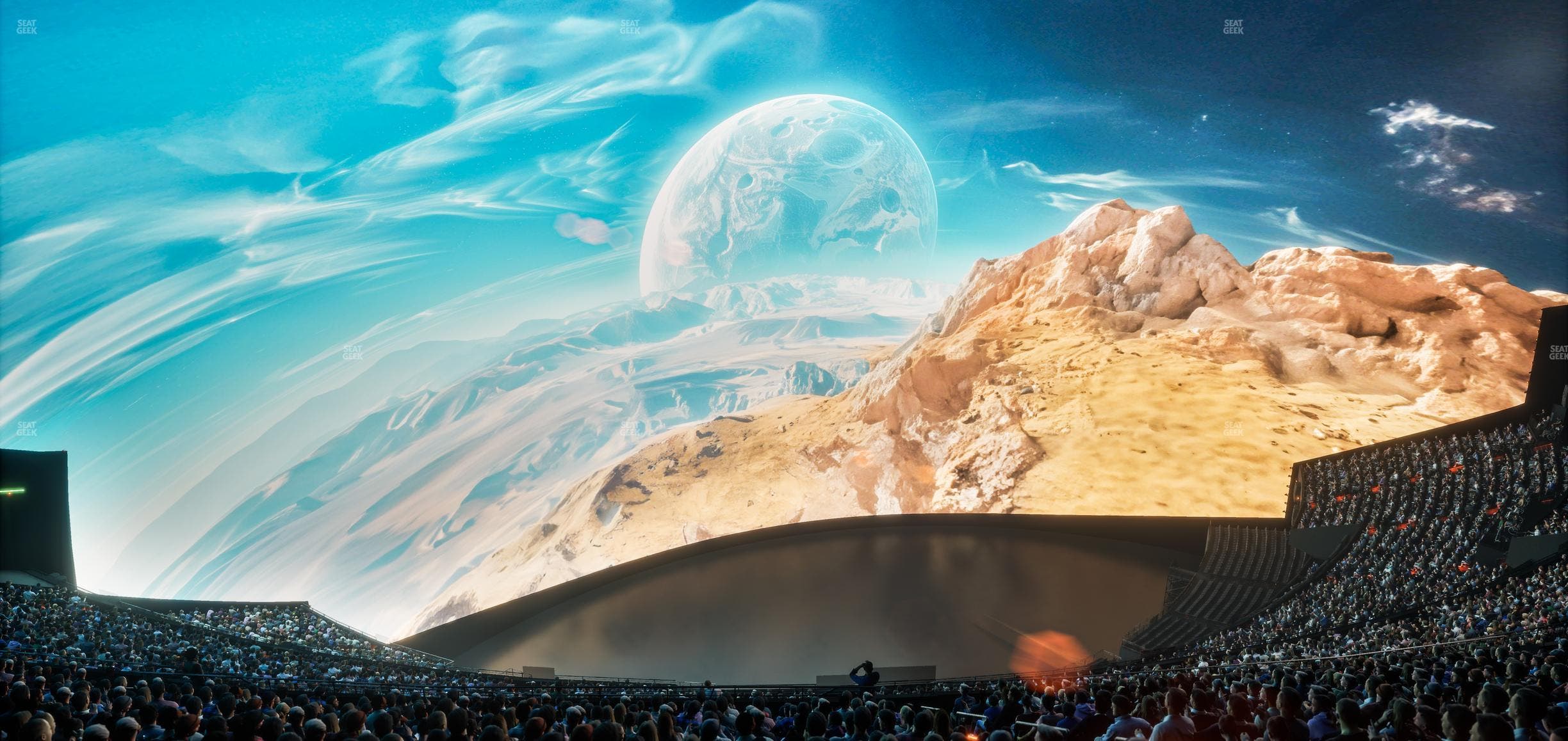 MSG Sphere - Section 404 Seat View