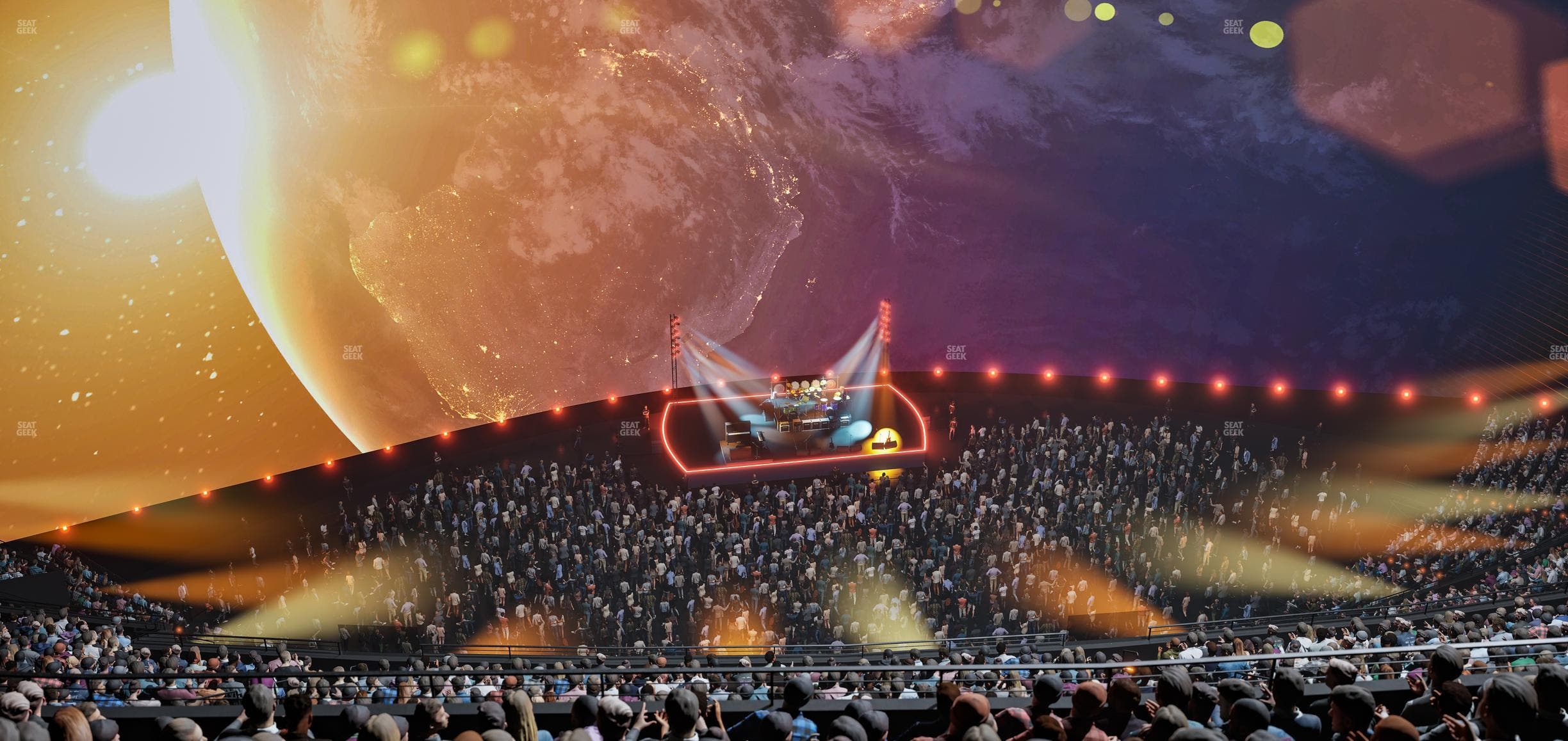 MSG Sphere - Section 405 Seat View