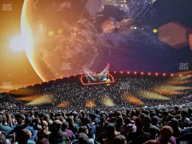 MSG Sphere - Section 405 Seat View
