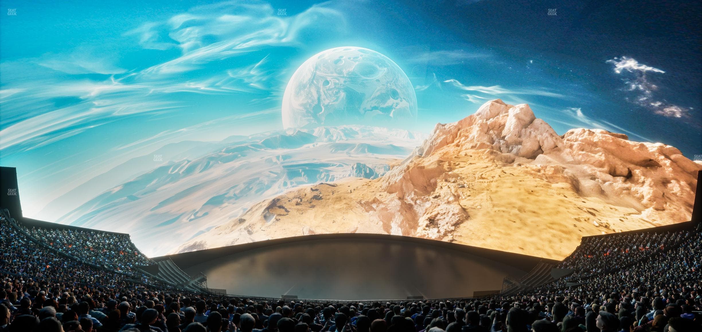 MSG Sphere - Section 406 Seat View