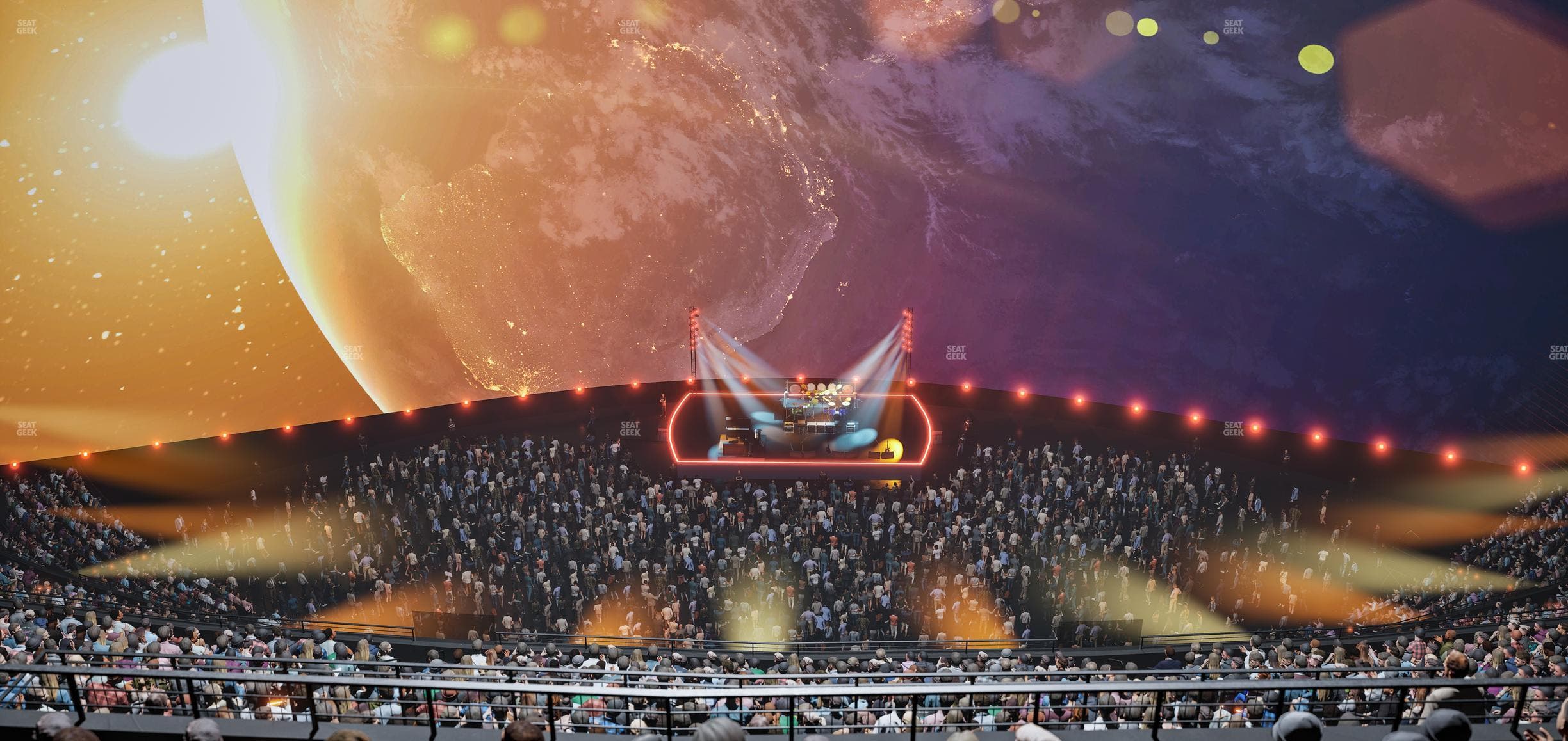 MSG Sphere - Section 406 Seat View