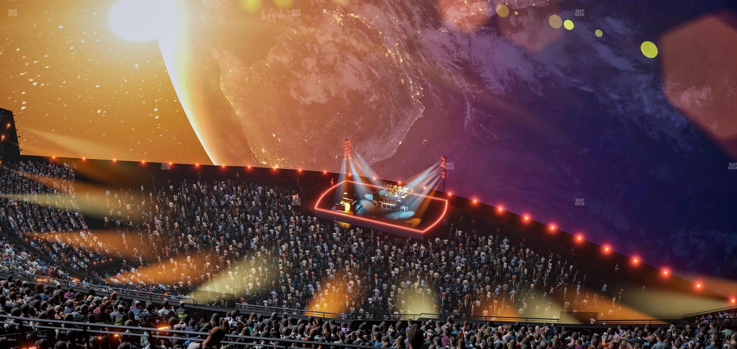 MSG Sphere - Section 408 Seat View