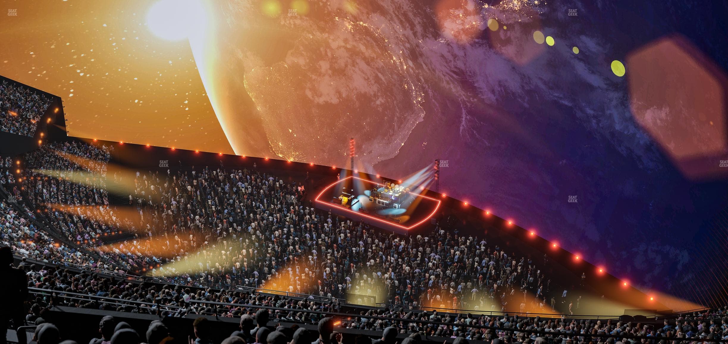 MSG Sphere - Section 409 Seat View