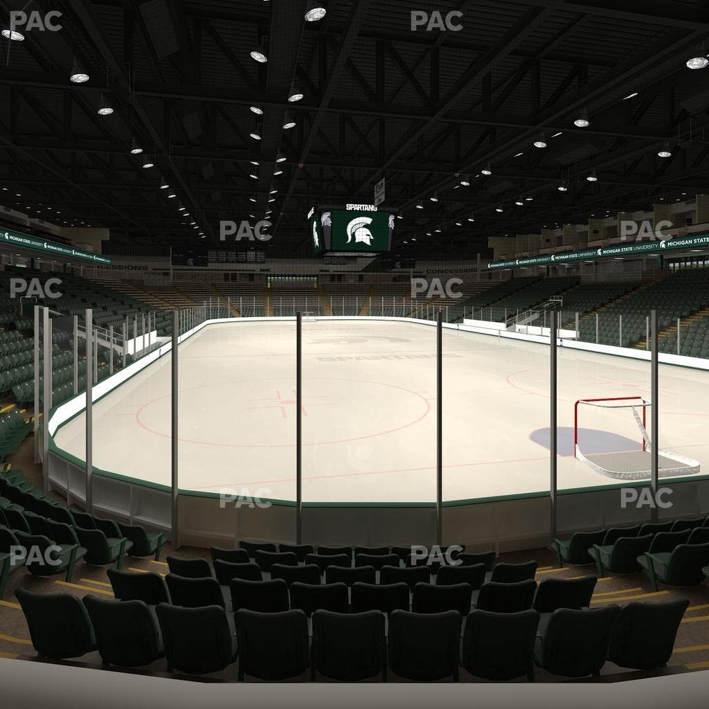 Munn Ice Arena - Section D Seat View