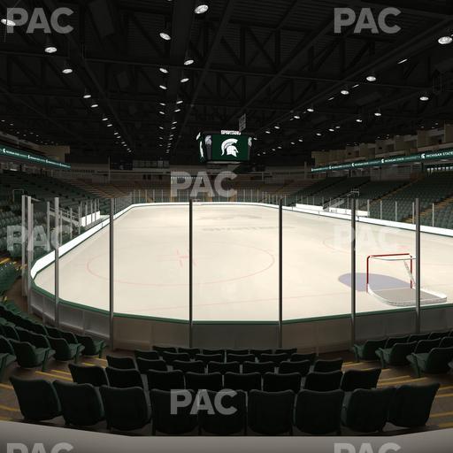 Munn Ice Arena - Section D Seat View