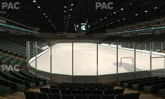 Munn Ice Arena - Section D Seat View