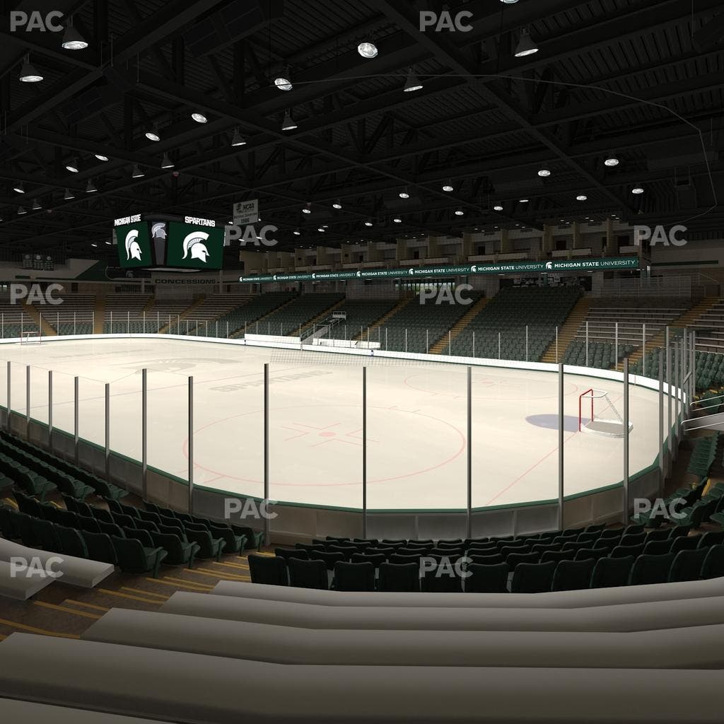 Munn Ice Arena - Section E Seat View