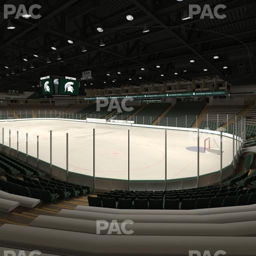 Munn Ice Arena - Section E Seat View
