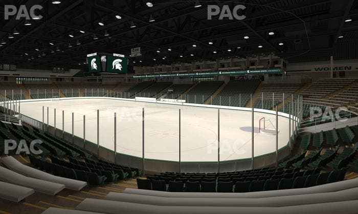 Munn Ice Arena - Section E Seat View