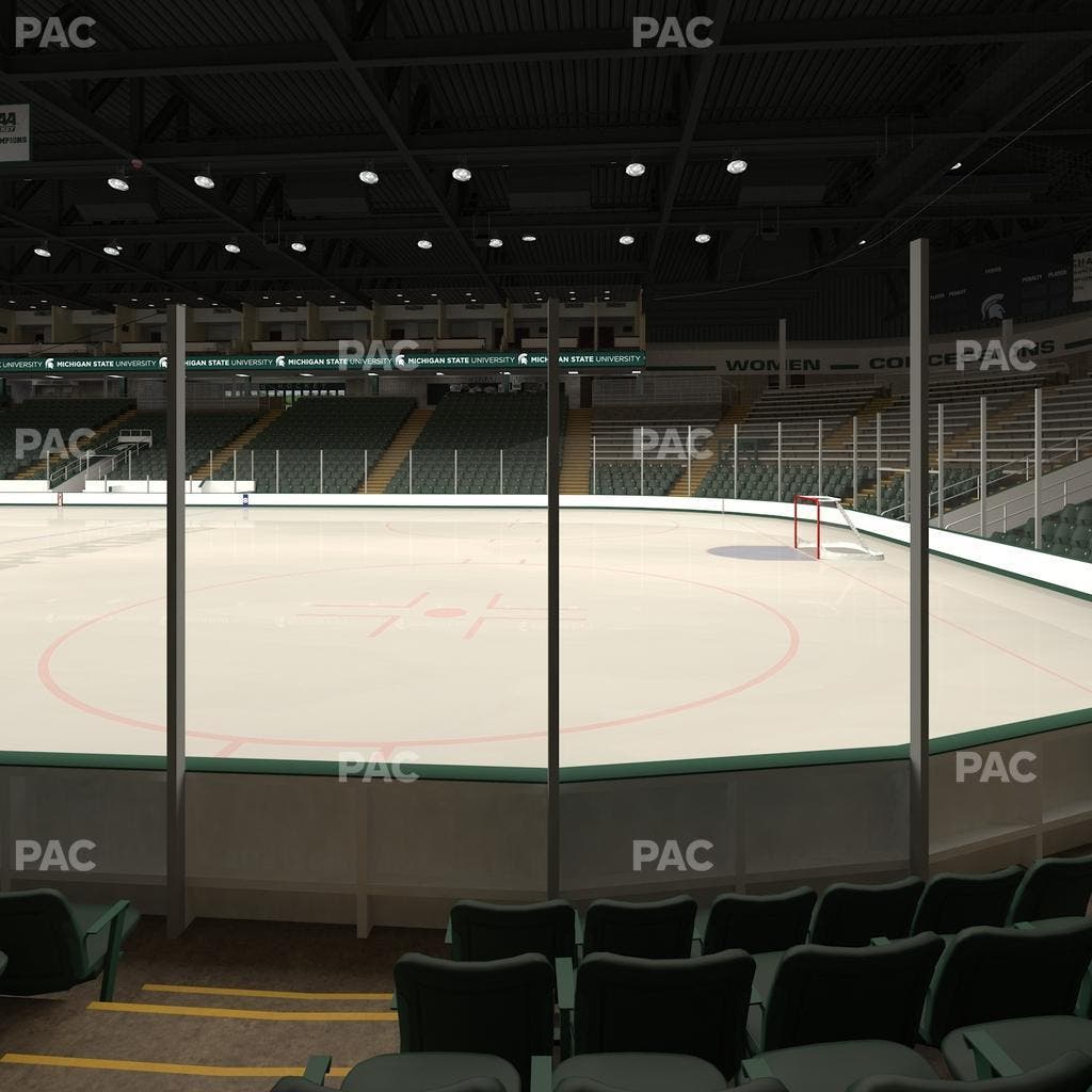Munn Ice Arena - Section F Seat View