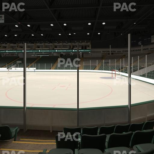 Munn Ice Arena - Section F Seat View