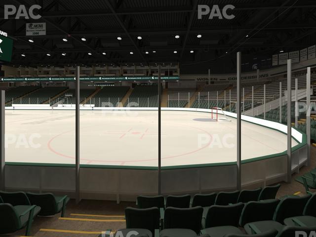 Munn Ice Arena - Section F Seat View