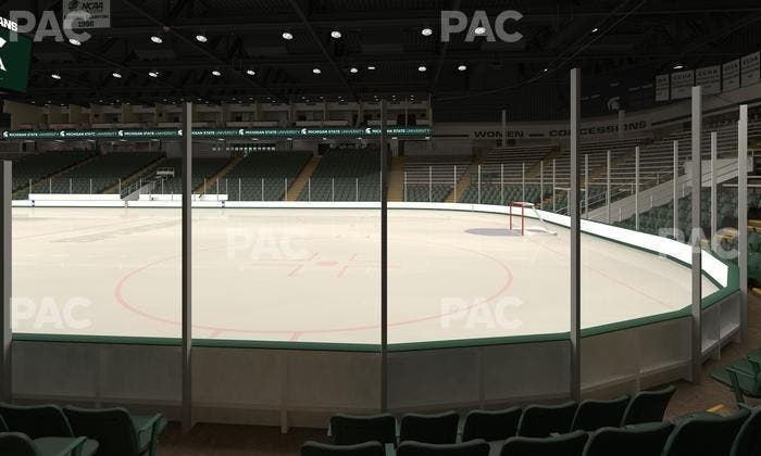 Munn Ice Arena - Section F Seat View