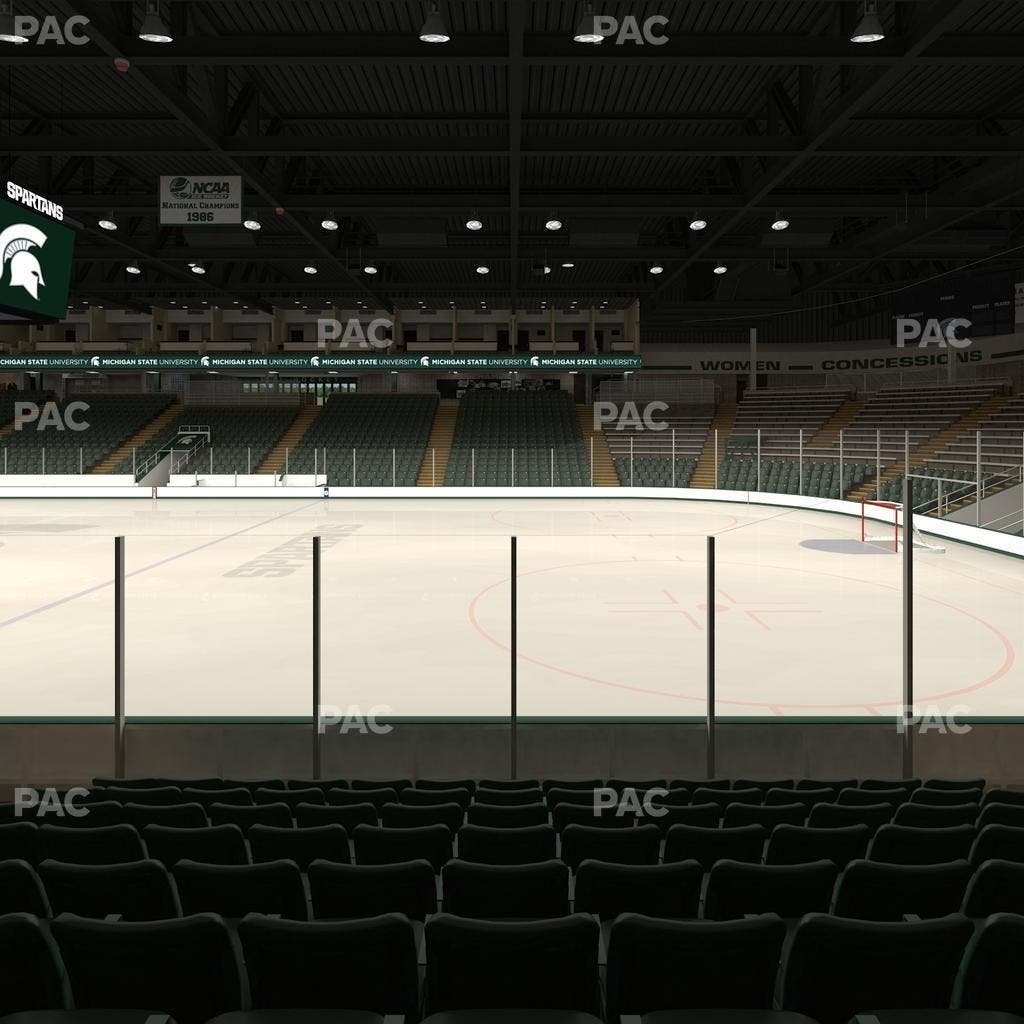 Munn Ice Arena - Section G Seat View
