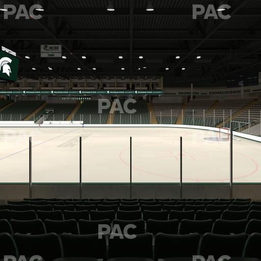 Munn Ice Arena - Section G Seat View