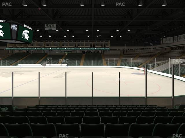 Munn Ice Arena - Section G Seat View