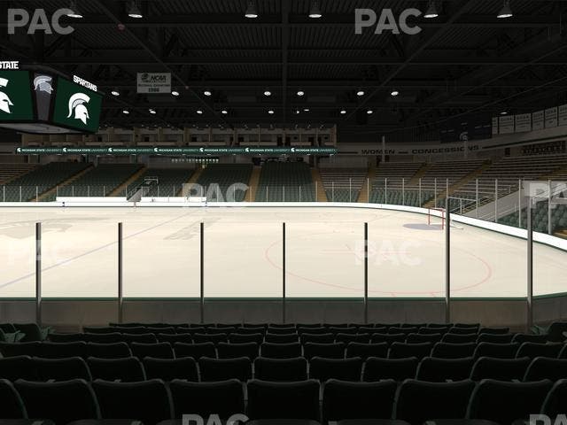 Munn Ice Arena - Section G Seat View