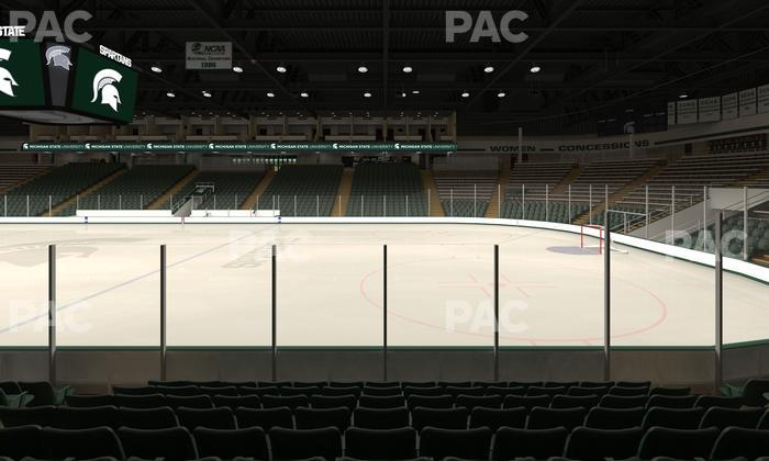 Munn Ice Arena - Section G Seat View