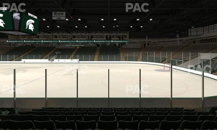 Munn Ice Arena - Section G Seat View