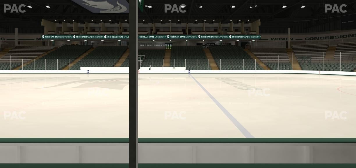 Munn Ice Arena - Section H Seat View