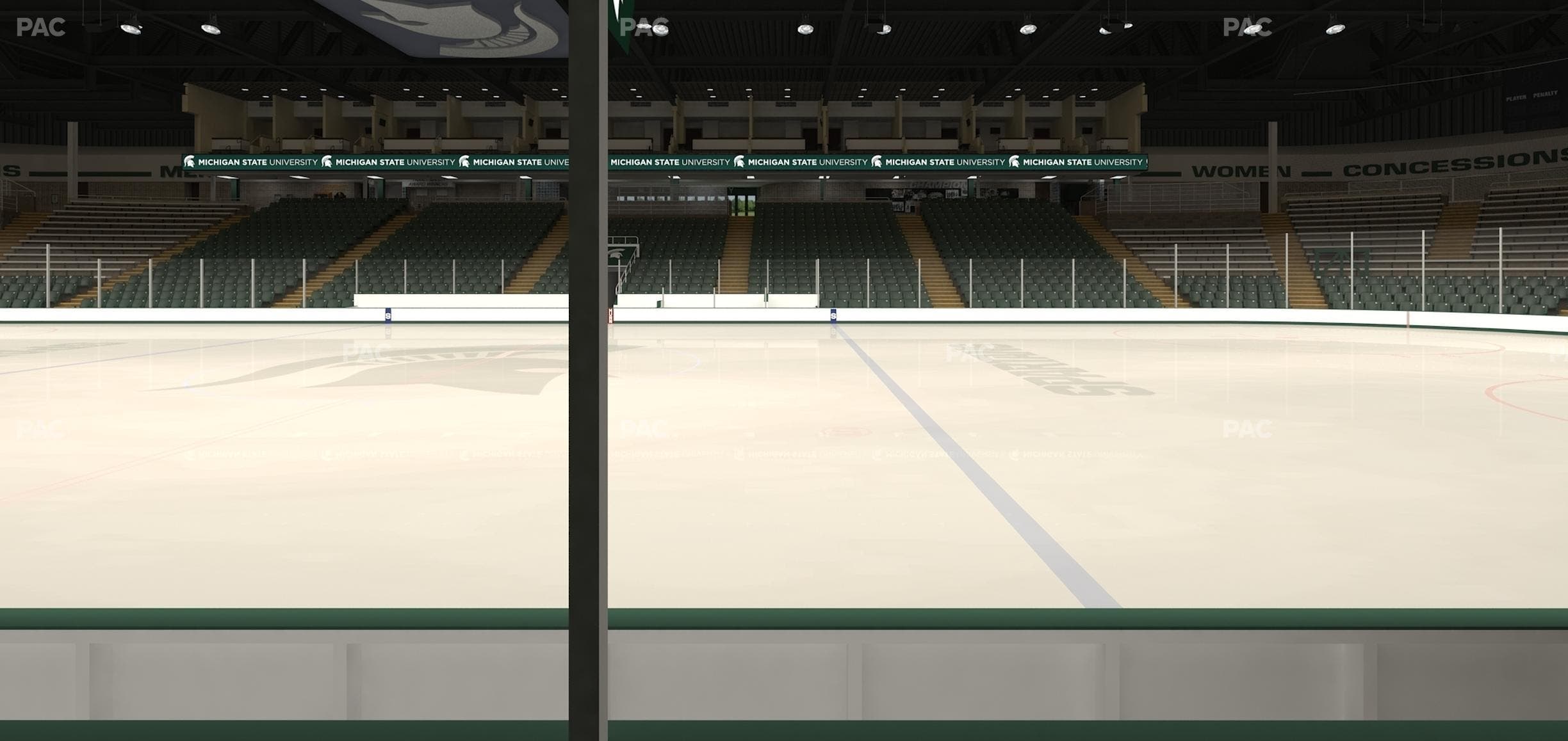 Munn Ice Arena - Section H Seat View