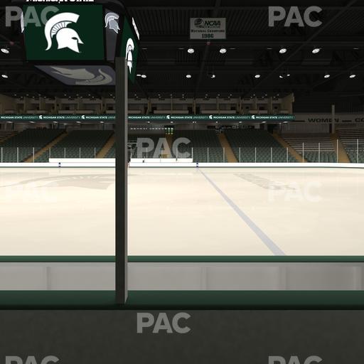 Munn Ice Arena - Section H Seat View