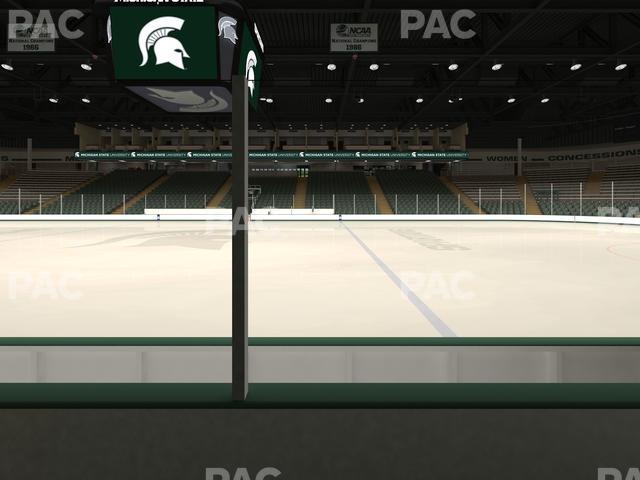 Munn Ice Arena - Section H Seat View