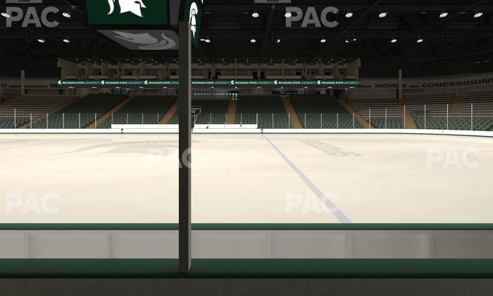 Munn Ice Arena - Section H Seat View