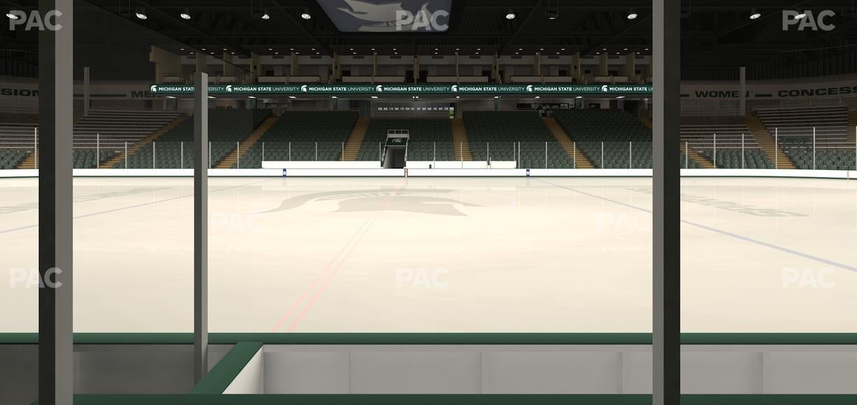 Munn Ice Arena - Section I Seat View