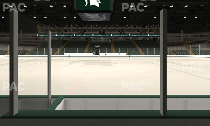 Munn Ice Arena - Section I Seat View