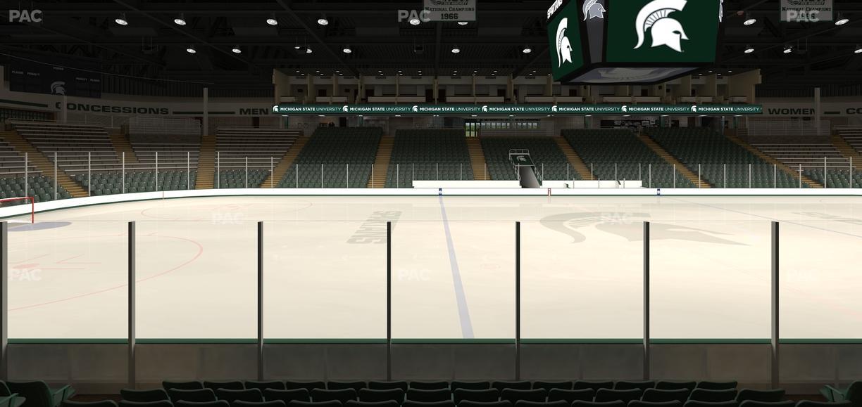 Munn Ice Arena - Section J Seat View