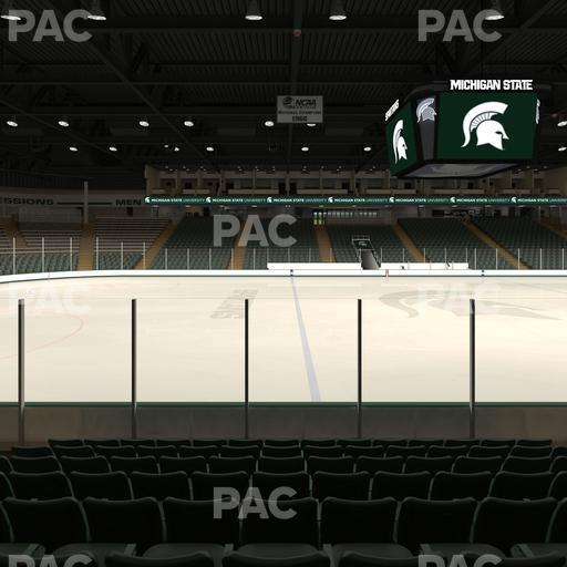 Munn Ice Arena - Section J Seat View