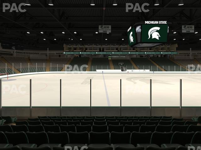 Munn Ice Arena - Section J Seat View