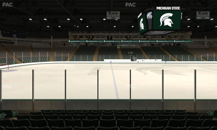 Munn Ice Arena - Section J Seat View