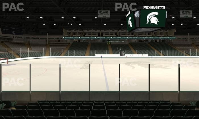Munn Ice Arena - Section J Seat View