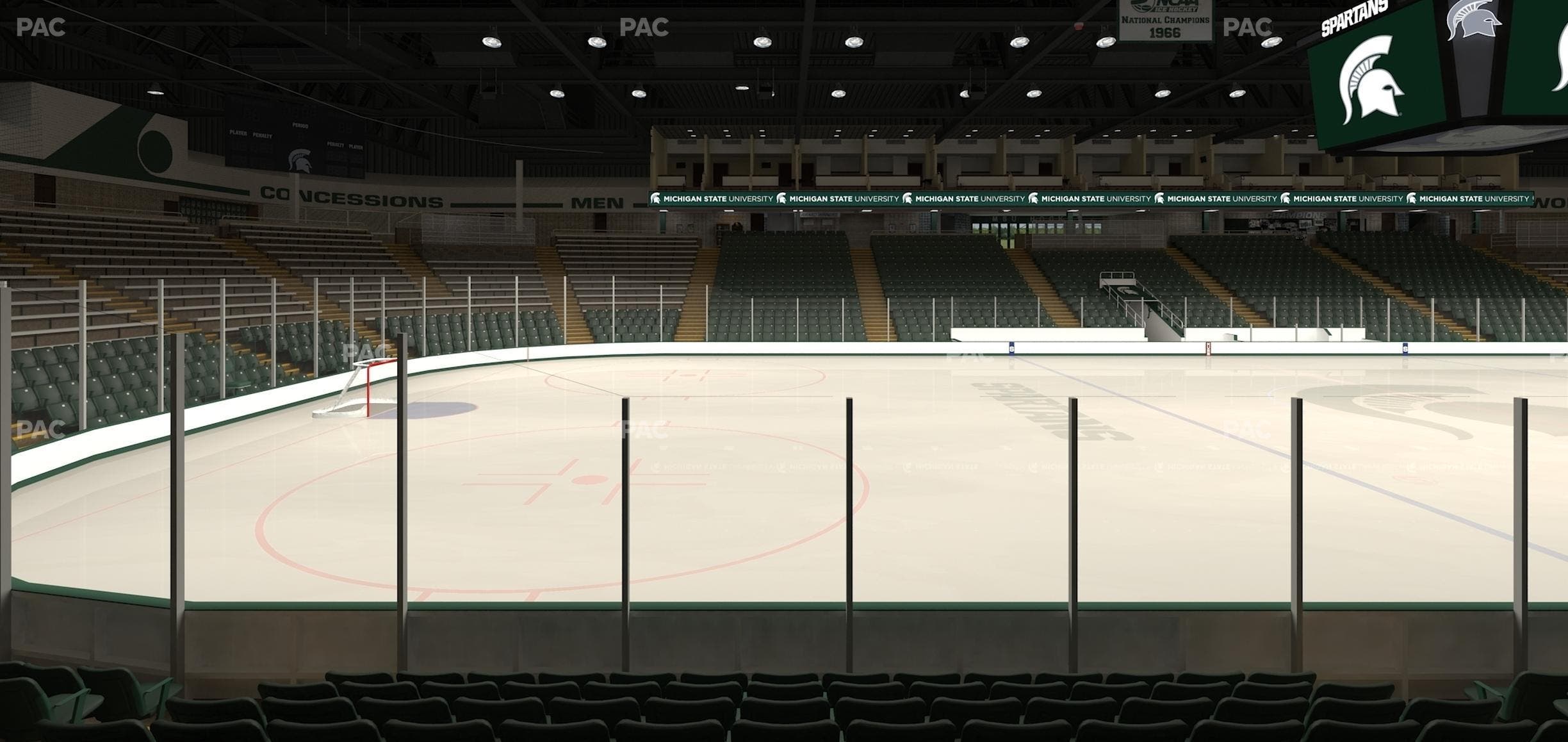 Munn Ice Arena - Section K Seat View
